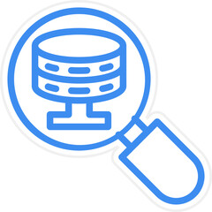 Poster - Vector Design Search Database Icon Style