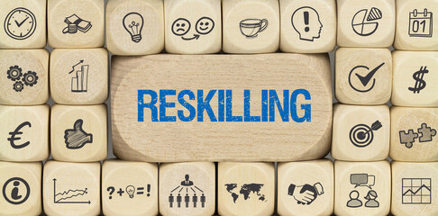 Wall Mural - Reskilling	