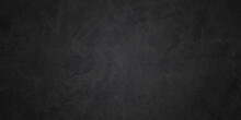 Modern Charcoal Stucco Black Stone Wall Texture. Cement Dark Black Wall Grunge Backdrop Background. Monochrome Slate Grunge Concrete Wall Black Vintage Marbled Textured Blackboard Background.