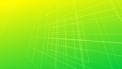 Wall Mural - Abstract green yellow colors gradient with lines pattern texture business background.