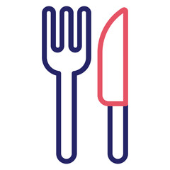 Sticker - Cutlery Icon