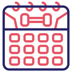 Sticker - Gym Calendar Icon