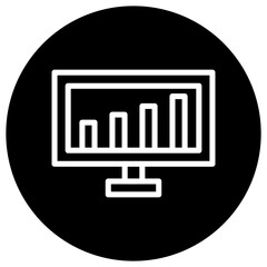 analysis vector icon design illustration