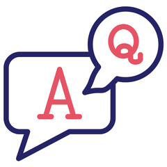 Sticker - Question and Answer Icon