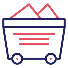 Sticker - Industry Wagon Icon