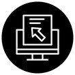 © Graphixs Art - Pay Per Click Vector Icon Design Illustration