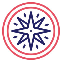 Sticker - Compass Icon