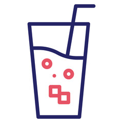 Sticker - Cold Drink Icon