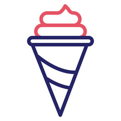 Wall Mural - Icecream Cone Icon