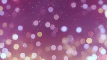 Pink bokeh background blink