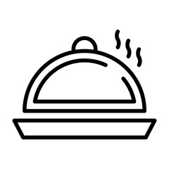 Sticker - Dish Icon