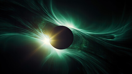 Poster - The light bending by gravity on the edge of a white dwarf.