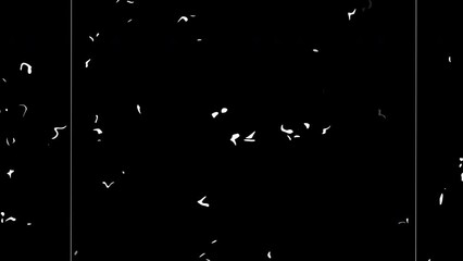 Aufkleber - Spectral Echoes, Haunting Vintage TV Screen Effect for Mystery, History, and Horror Videos 4k