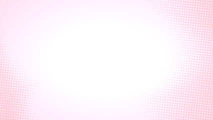 Wall Mural - dot pink pattern gradient texture background. abstract illustration pop art halftone and retro style
