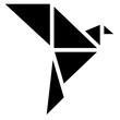 © Juicy Studios LTD - Origami Dove Bird Icon