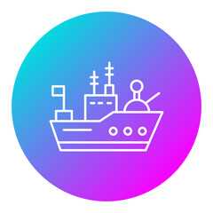 Poster - Army Ship Icon