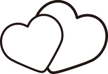 Cute Valentine Heart Outline
