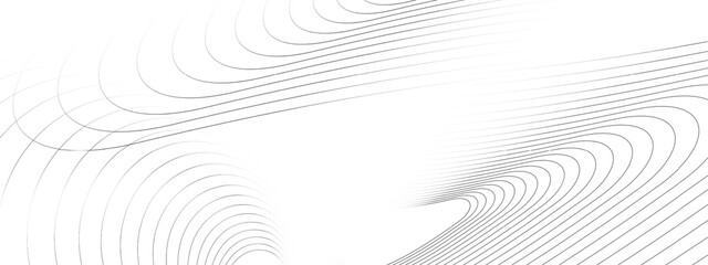 Abstract white background with contour lines. Digital future technology concept. vector illustration. 