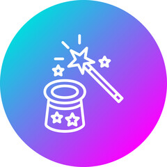 Sticker - Magic Trick Icon