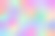 Aura background. Gradient aurora style. Gradation ombre y2k. Soft rainbow texture. Light pink, purple, blue, green, yellow design for print. Groovy foil. Iridescent metal effect. Vector illustration
