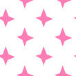 Seamless pattern with four pointed stars.