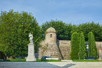 Wall Mural - View of the Castello Castiglione delle Stiviere . Lombardy, Italy. 