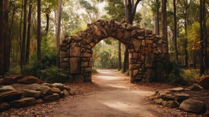 Entrance to the reserve park