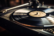 © Cadengo - Photograph the nostalgic charm of an old vinyl record, with its grooves and imperfections, evoking memories of classic music and bygone eras