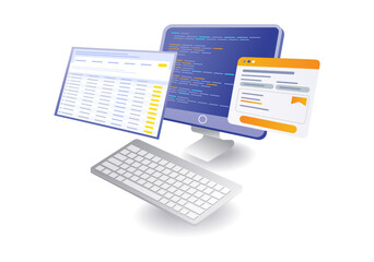Web application program language analysis