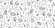 © doom.ko - wine elements hand drawn, doodle and vector illustration icons set