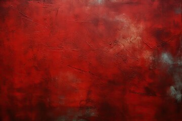 Wall Mural - background Red Decorative Grunge Abstract texture banner wall blank scarlet ruddy crimson dark february 14 christmas in plaster stucco wide rough uneven