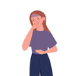 © Gstudio - nauseous girl symptom