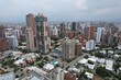 Aerial views from over Barranquilla, Colombia