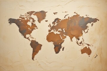  surface paper old silhouete map world earth texture background globe asia global planet america europa travel blue geography abstract atlas vintage continent illustration