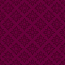 Vector Seamless Damask Ornamental Patterns. Rich Ornament, Old Damascus Style Purple Pattern