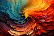 Composition Vortex Color Paint Art Abstract Creative Texture Decoration Saturated Visualisation Dynamic Imagination Design Representation Effect Swirl Twirling Rotate Swirled Colourful