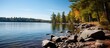 Photographs of Bala and Muskoka lakes in Northern Ontario, featuring winery, landmarks, and natural landscapes like rivers, lakes, trees, foliage, mushrooms, and reserves.