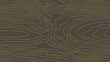 Wood grain brown texture. Seamless wooden pattern. Abstract line background. Tree fiber vector illustration