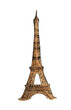 Watercolor painting of Eiffel tower, Paris Best Destinations in Europe , Paris. France. 