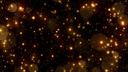 Wall Mural - flowing stars motion particles background glitter