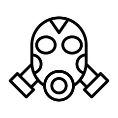 Sticker - Gas mask Icon