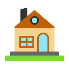 Poster - Home Building Icon