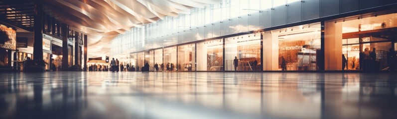 Mall view banner	