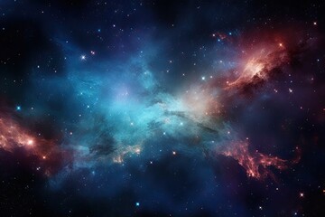 Wall Mural - universe space background