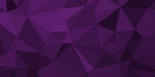 Abstract Purple Background With Triangles For Business