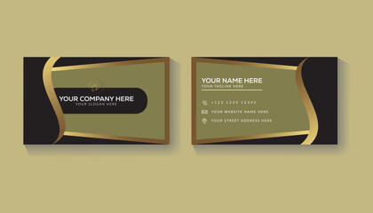 Corporate Identity Business card Template 