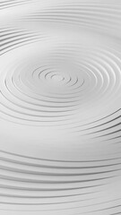 Canvas Print - White circular object with black background and white background. Vertical looped animation.