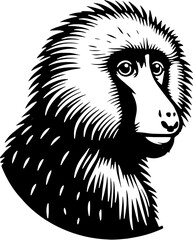 Wall Mural - Olive Baboon icon 3