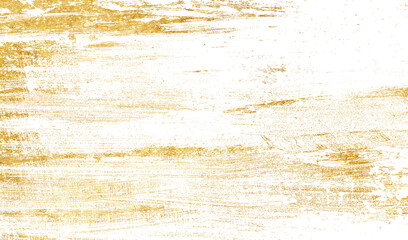 gold grunge on transparent background