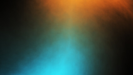 background with rays.blue orange brown light and dark gradient background